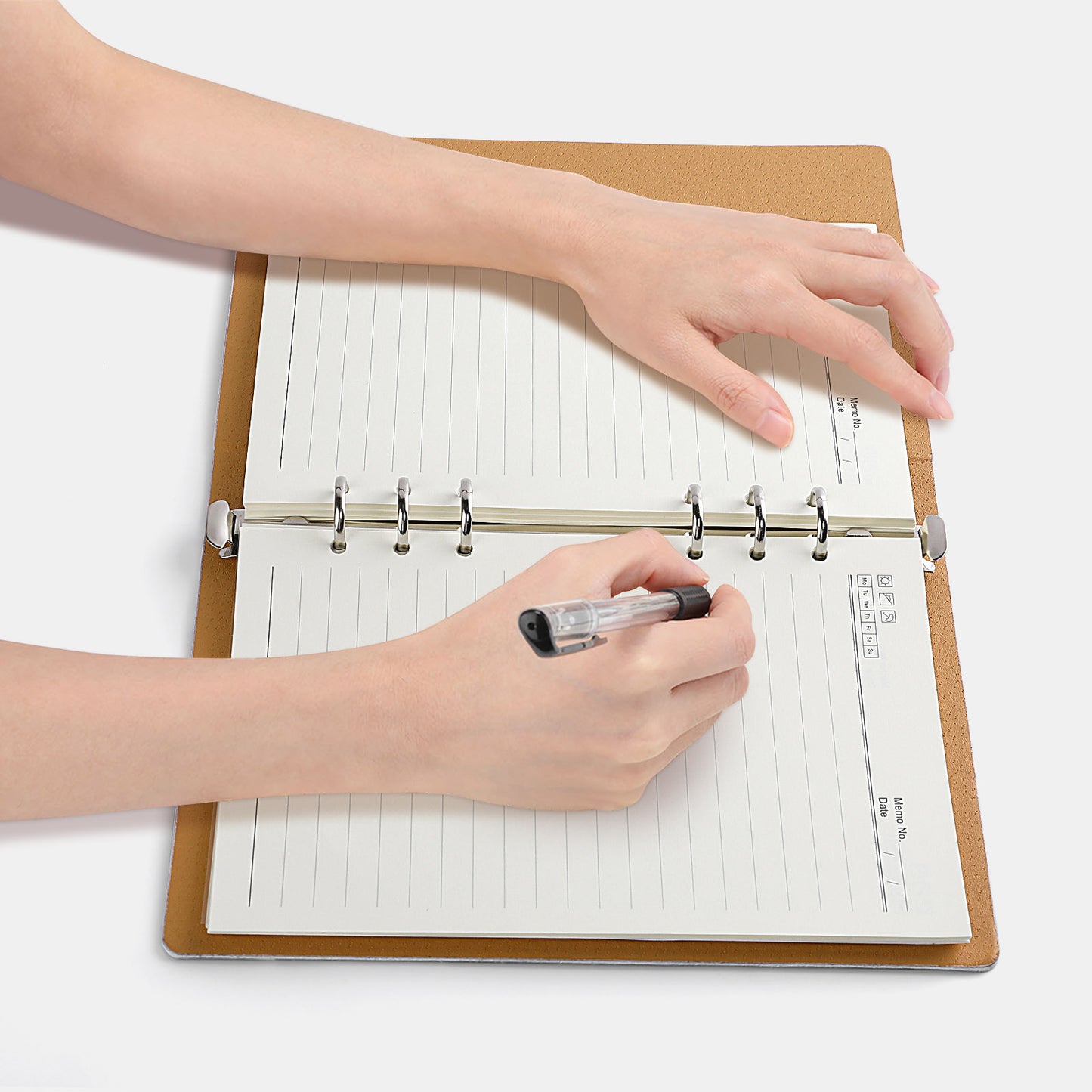 Quaderno con raccoglitore di Design (A5)