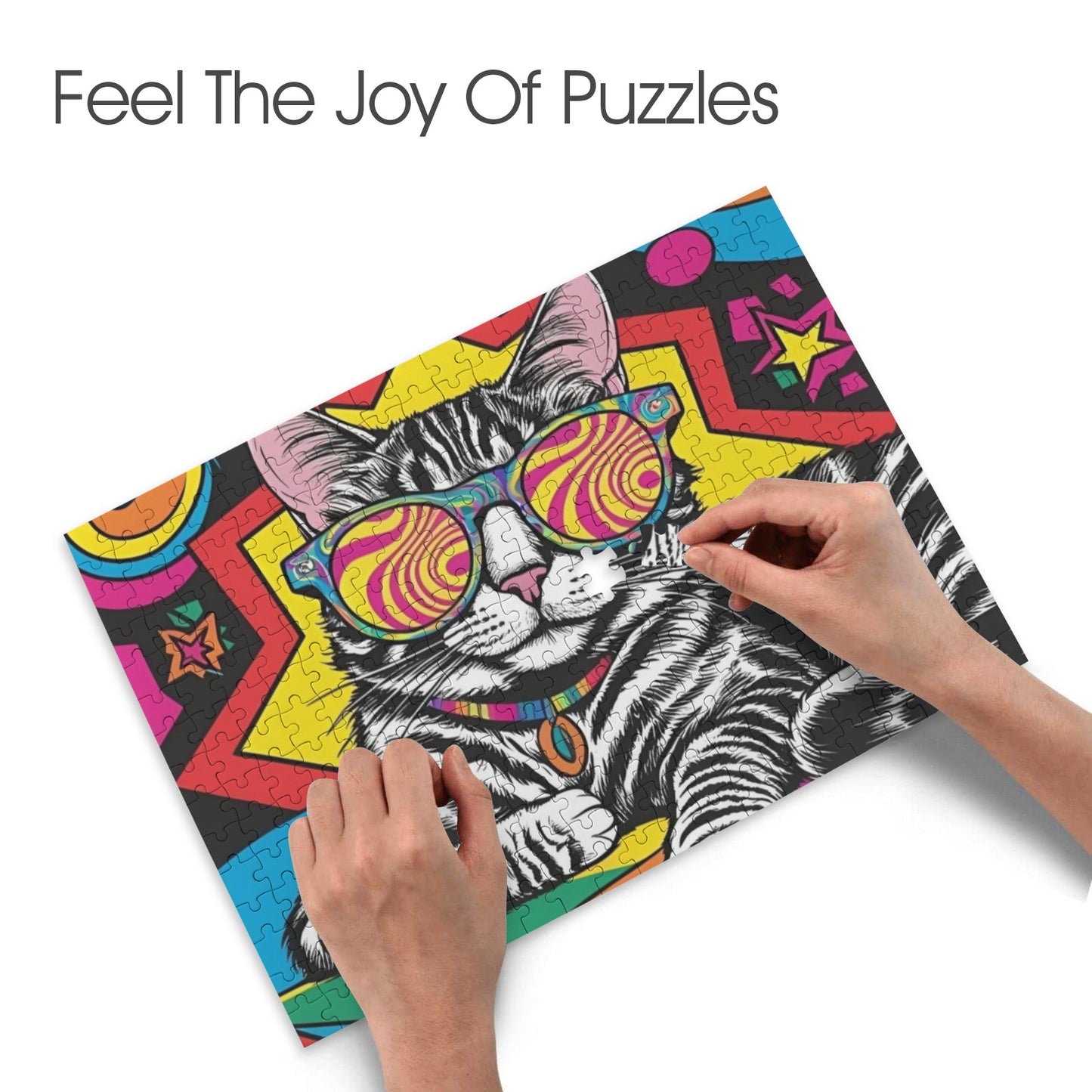 127 (2) 300-Piece Wooden Jigsaw Puzzles (Horizontal)