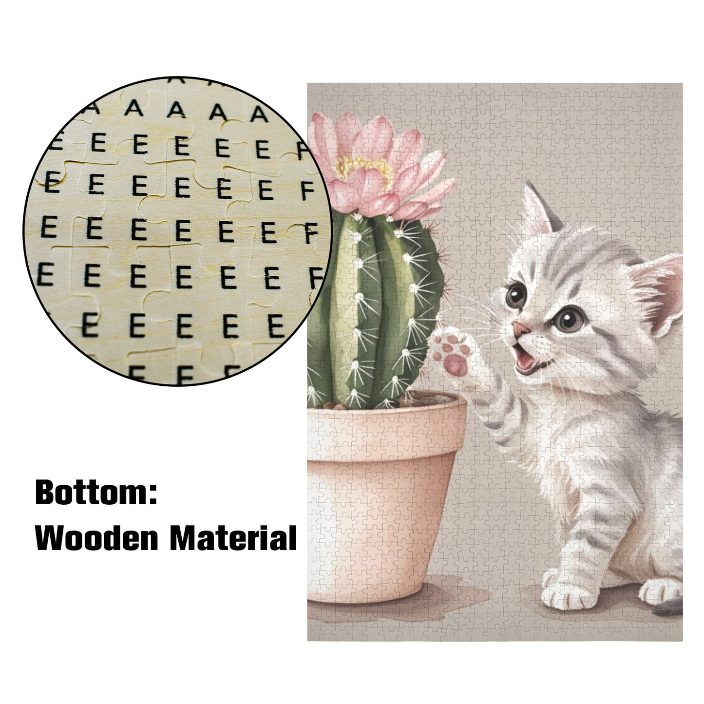 41 1000-Piece Wooden Jigsaw Puzzles (Vertical)