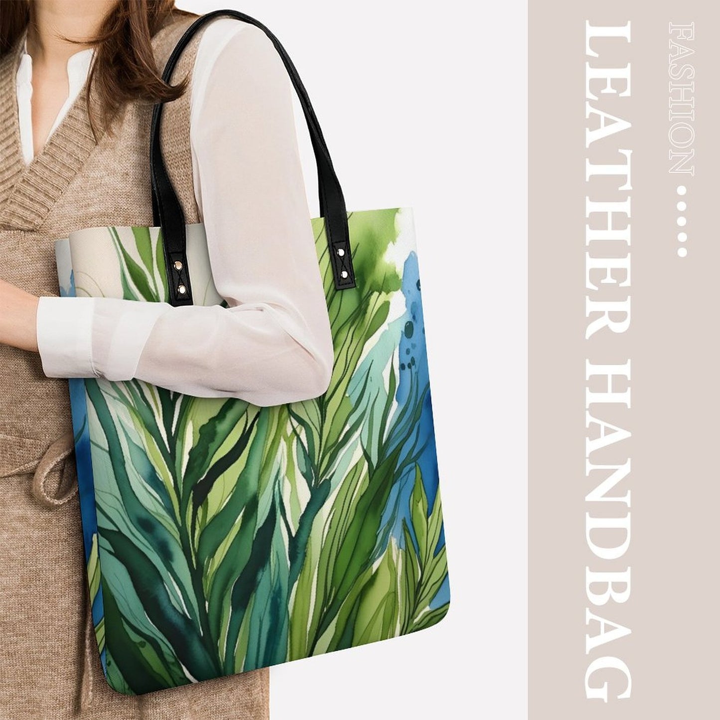 Design Custom PU Leather Handbag