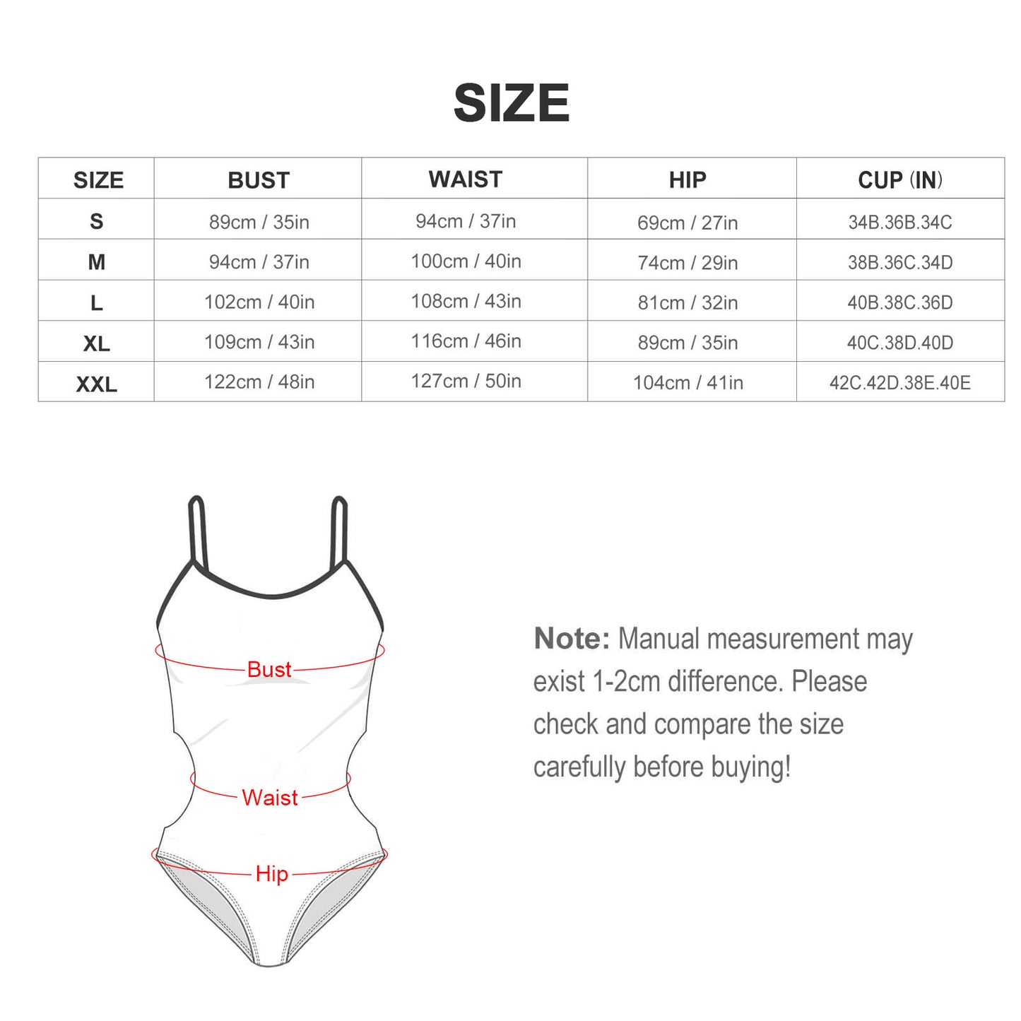 Design Women Cut Out Sides One Piece Swimsuit