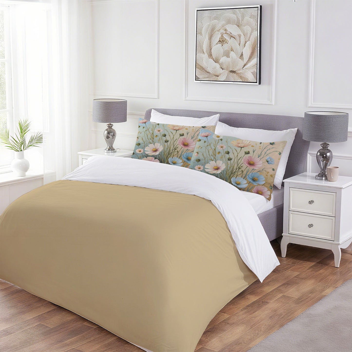 16 Custom 3-Piece Bedding Set (90" x 90")