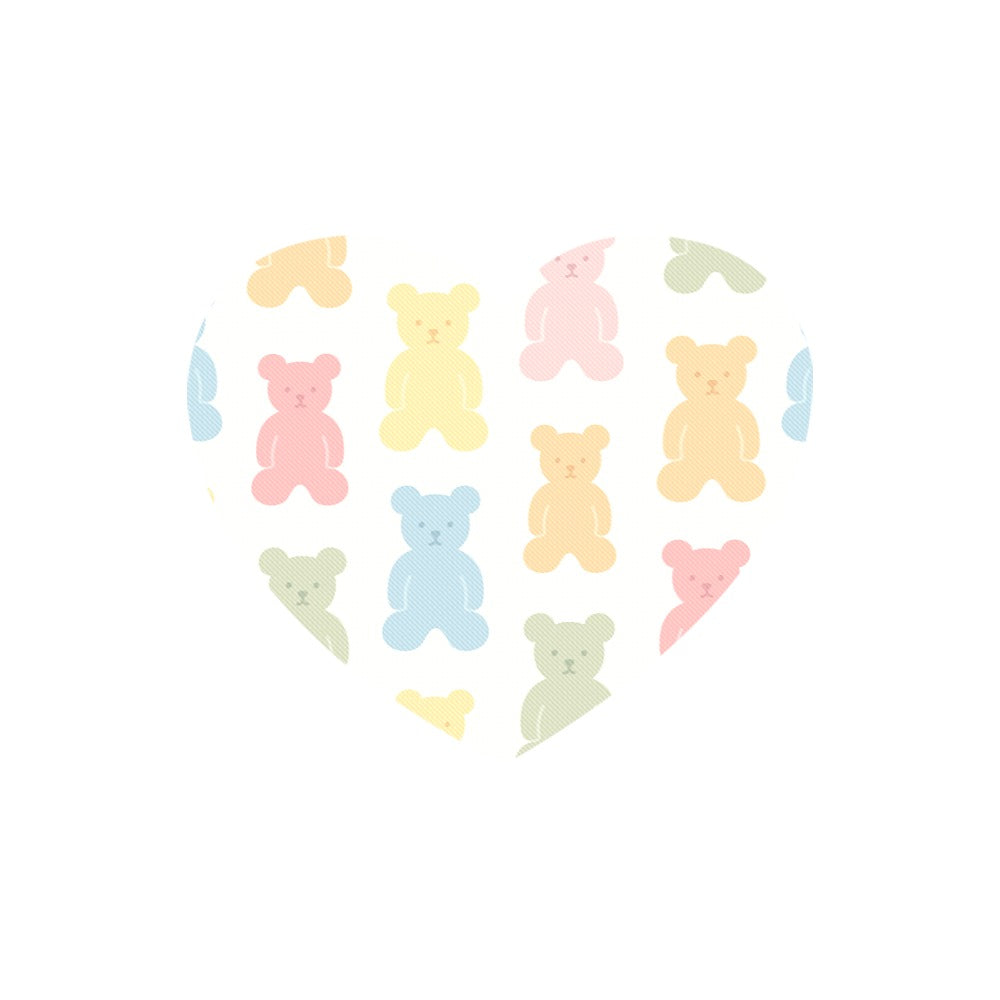 Mousepad a forma di cuore