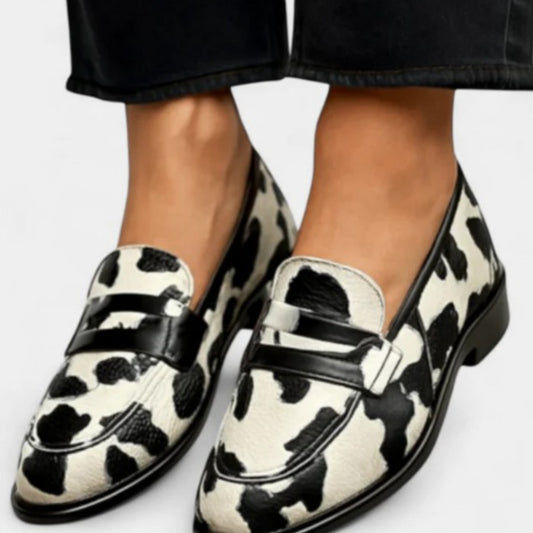 Mocassini retrò con testa ovale