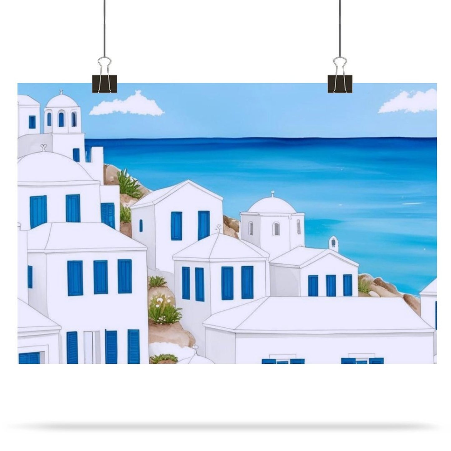 Design Self Adhesive Poster (Horizontal)