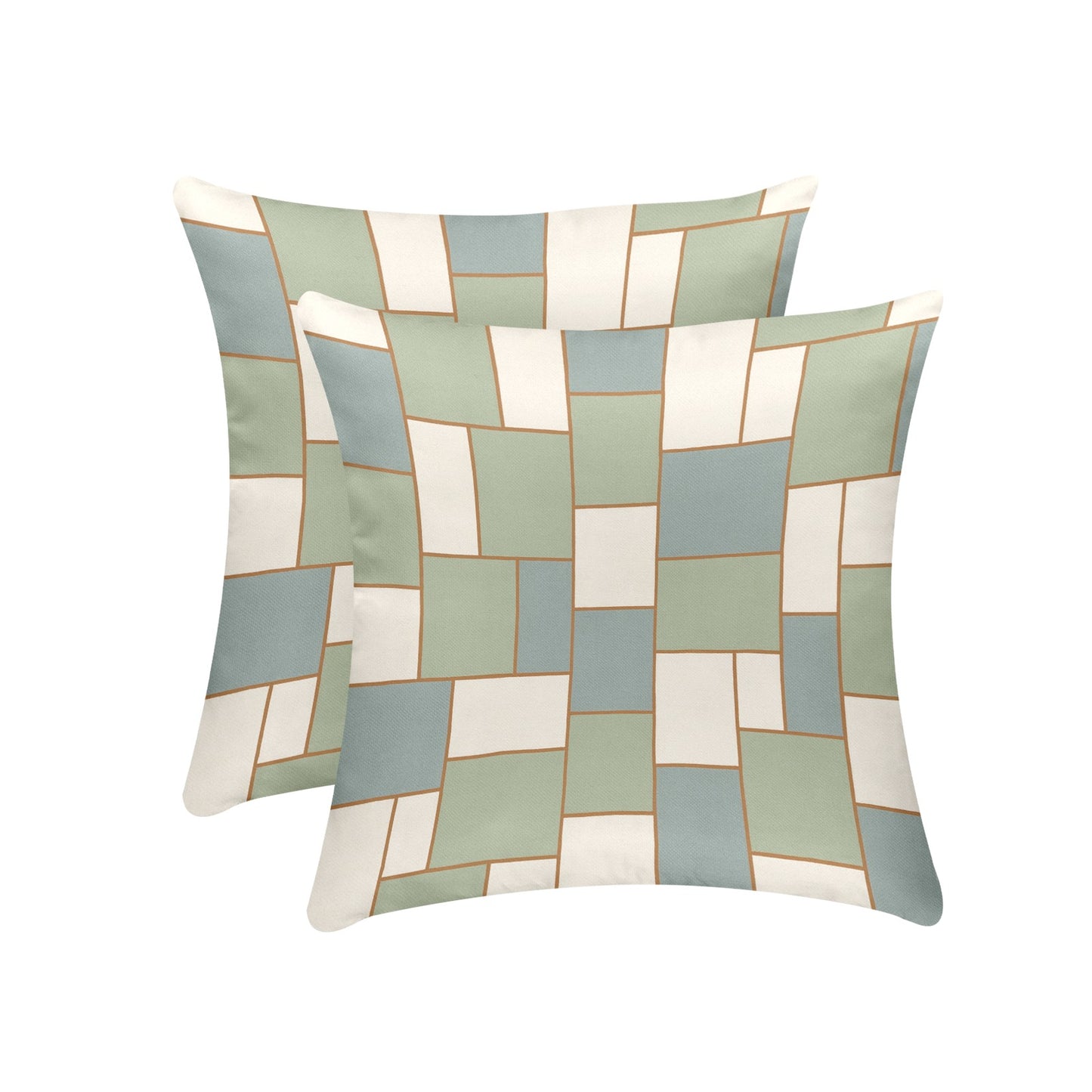 Peach Skin Pillowcase 18"x18" (One Side Printing)(2 Pack)