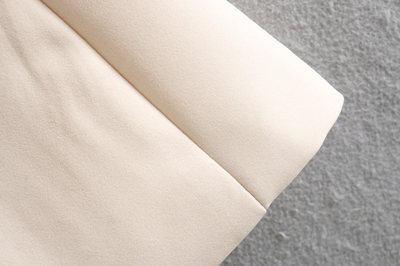 Blazer drappeggiato con un bottone