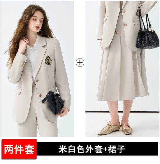 Completo elegante casual nero