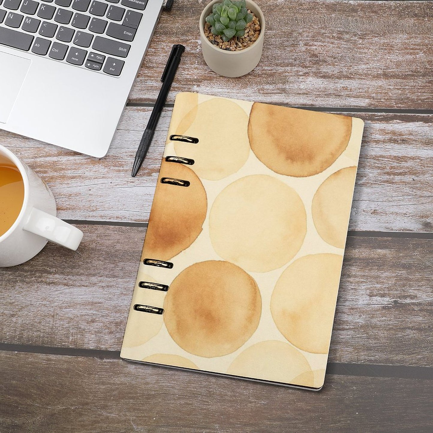 Quaderno con raccoglitore di design (A5) Bolle