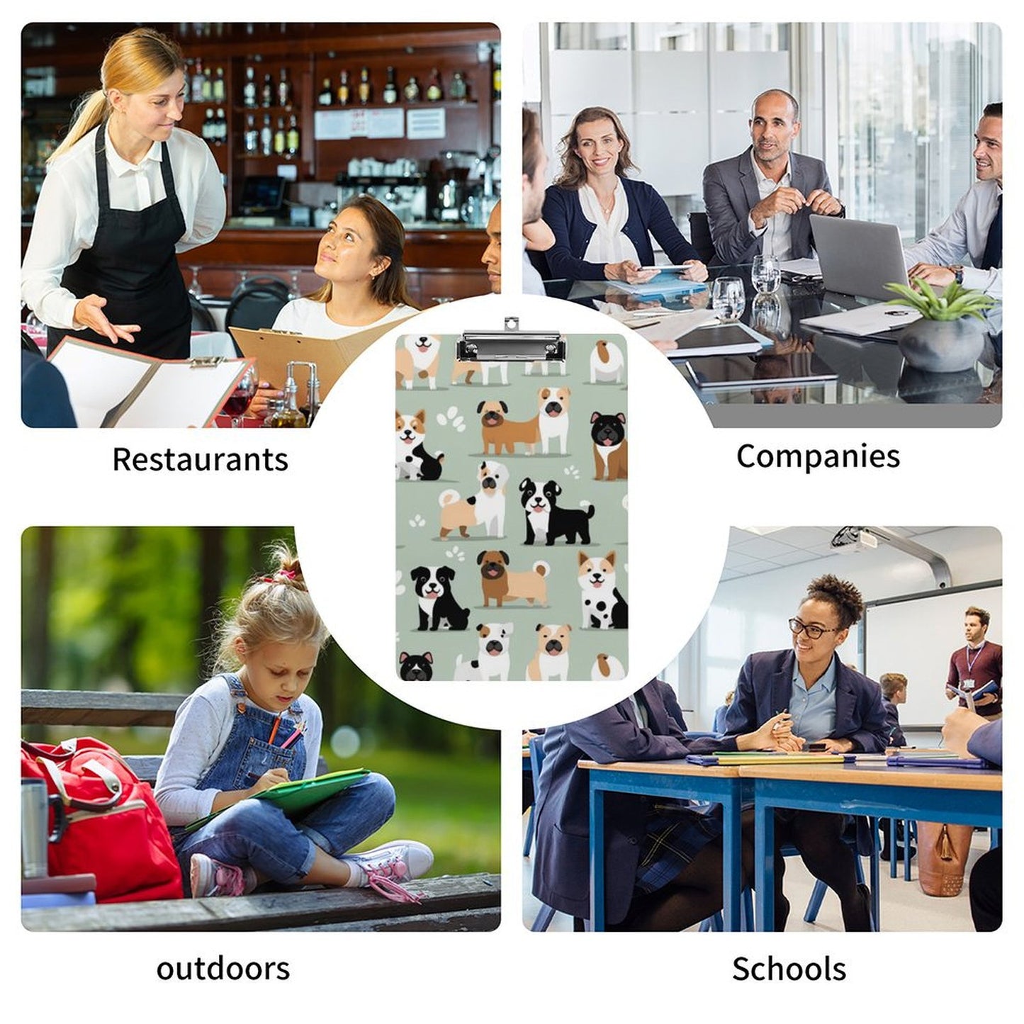 Portablocco in acrilico (A4)