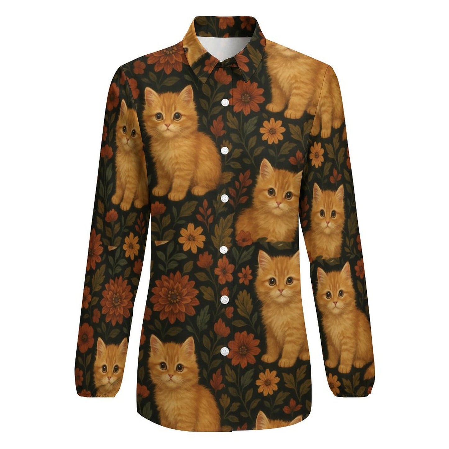 Design Women Casual Long-Sleeve Blouse