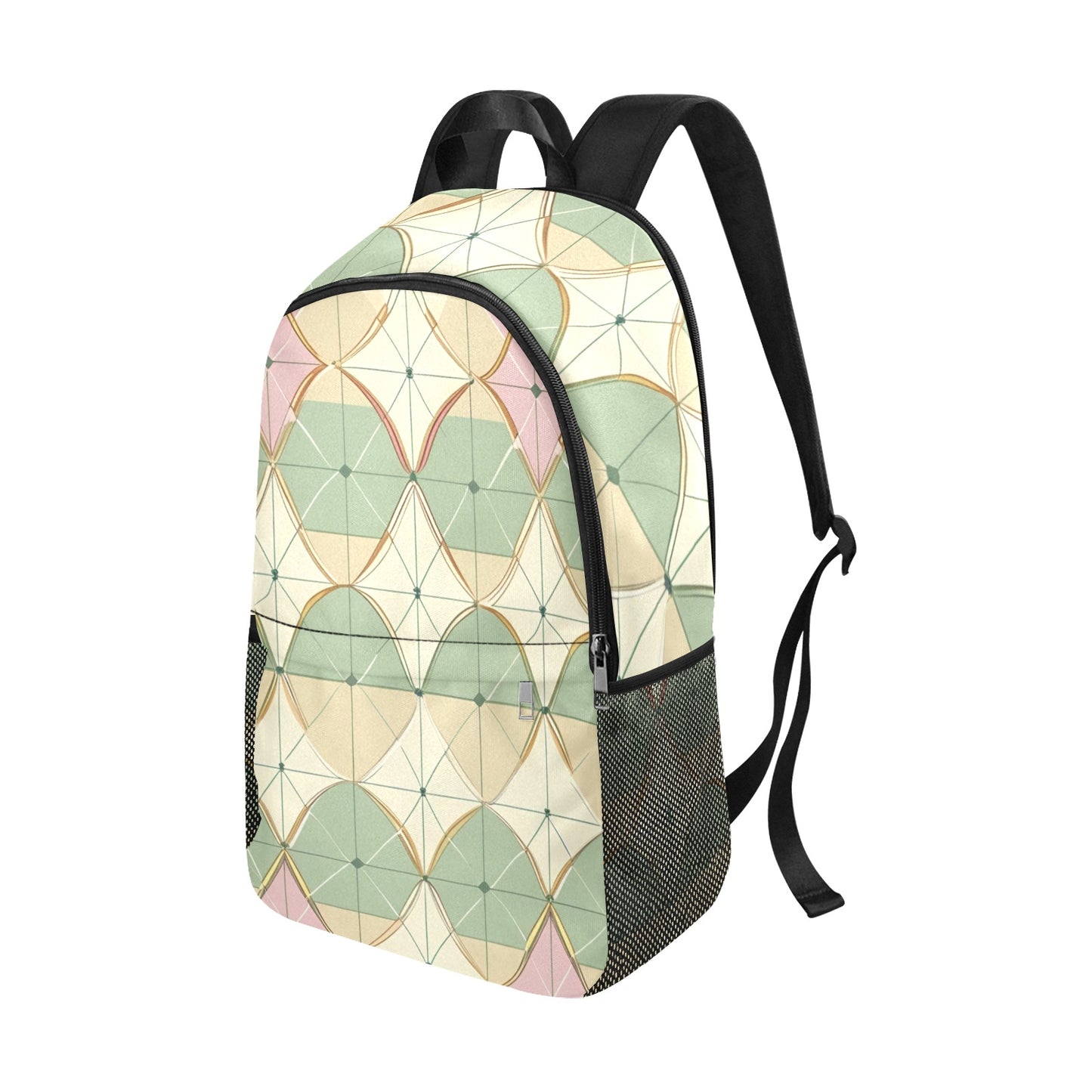 24 (3) All-Over Print Unisex Casual Backpack with Side Mesh Pockets (Model 1659)