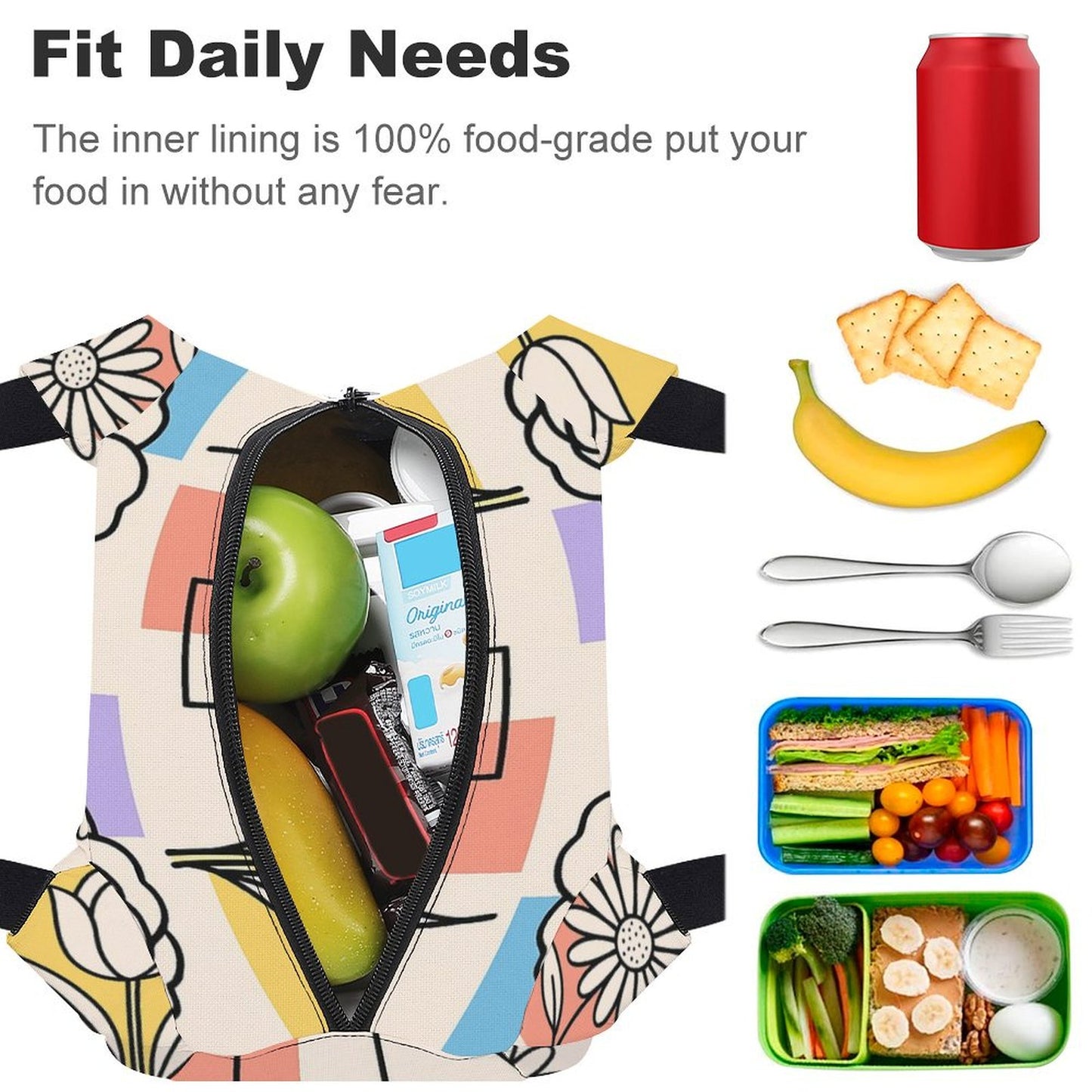 Borsa da pranzo portatile di design