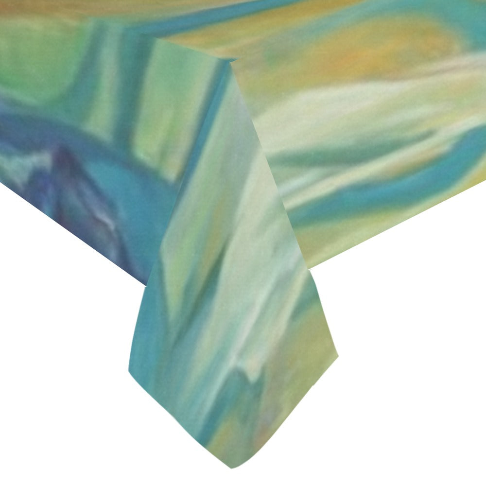Cotton Linen Tablecloth 120" x 60"
