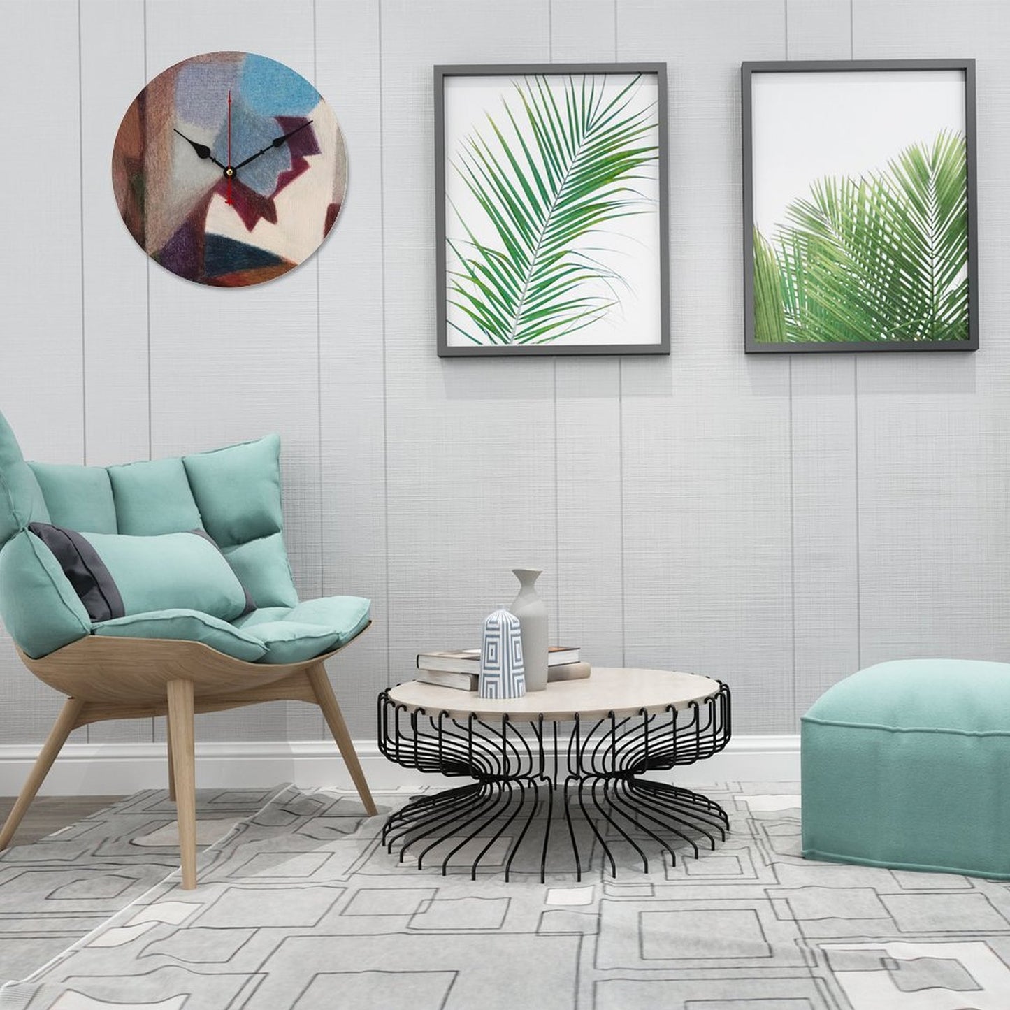 Design Wooden Wall Clock