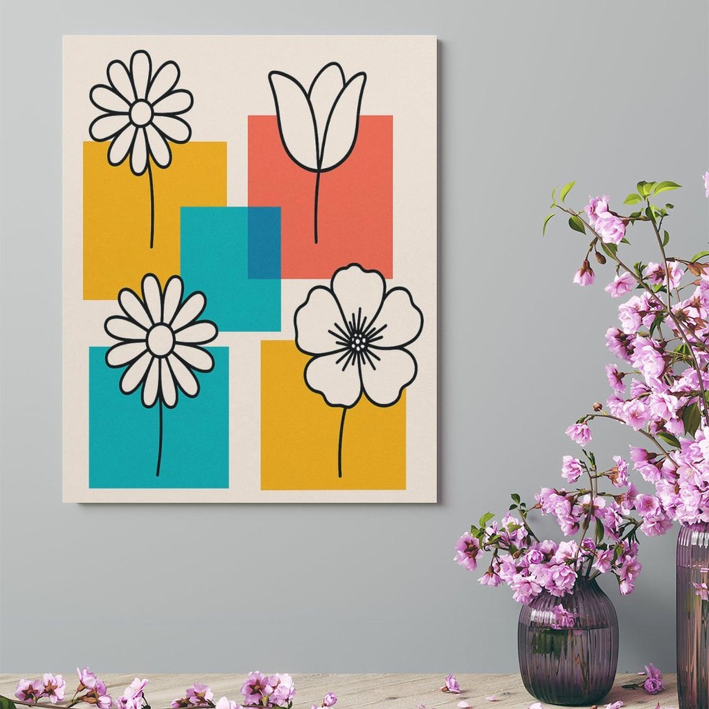 Design Custom Frame Canvas Print 20"x16"（Vertical）