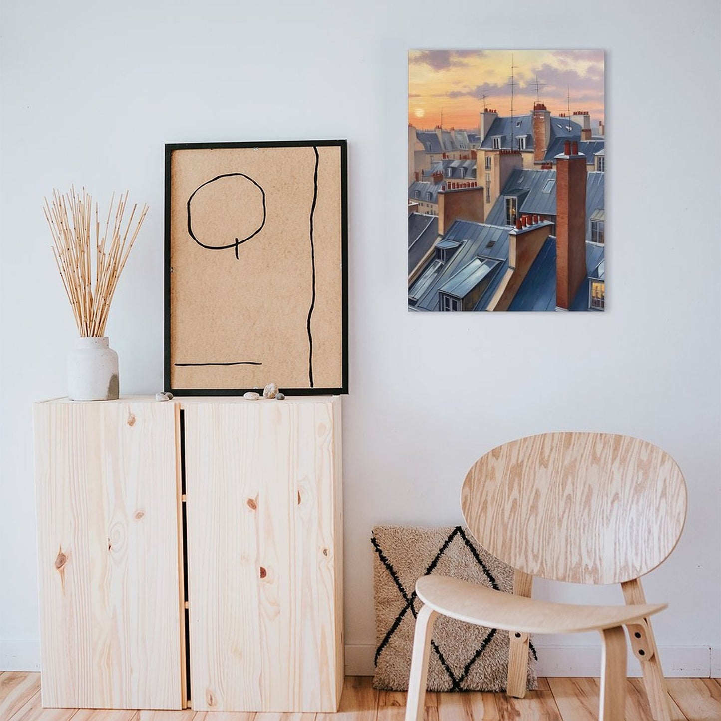 Design Custom Frame Canvas Print（30×40cm)(Vertical)