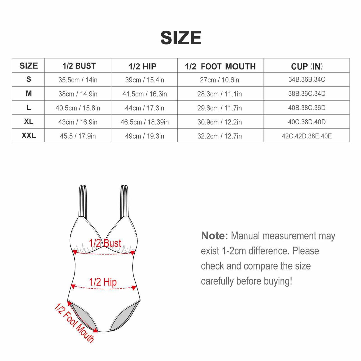 Design One-piece Swimsuit (LT3154)