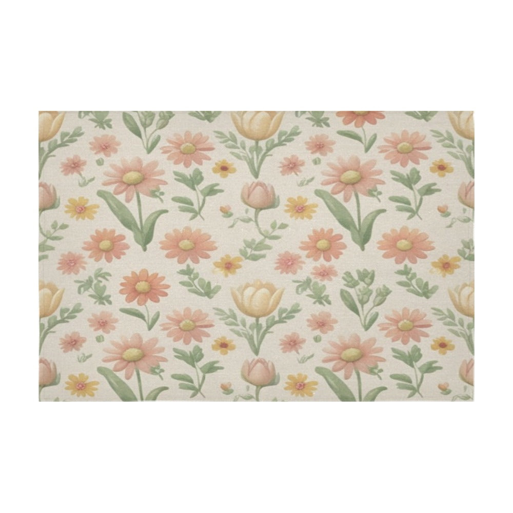 47 (4) Cotton Linen Tablecloth 90"x60"