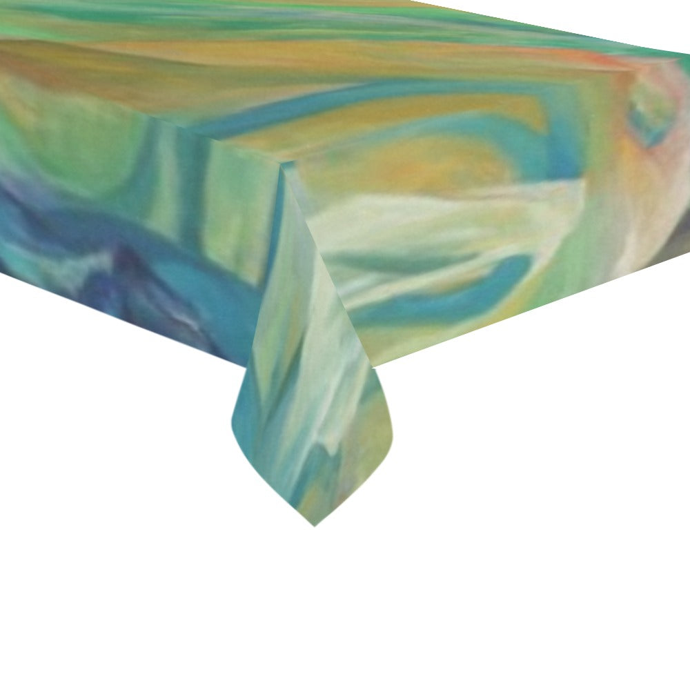Cotton Linen Tablecloth 120" x 60"