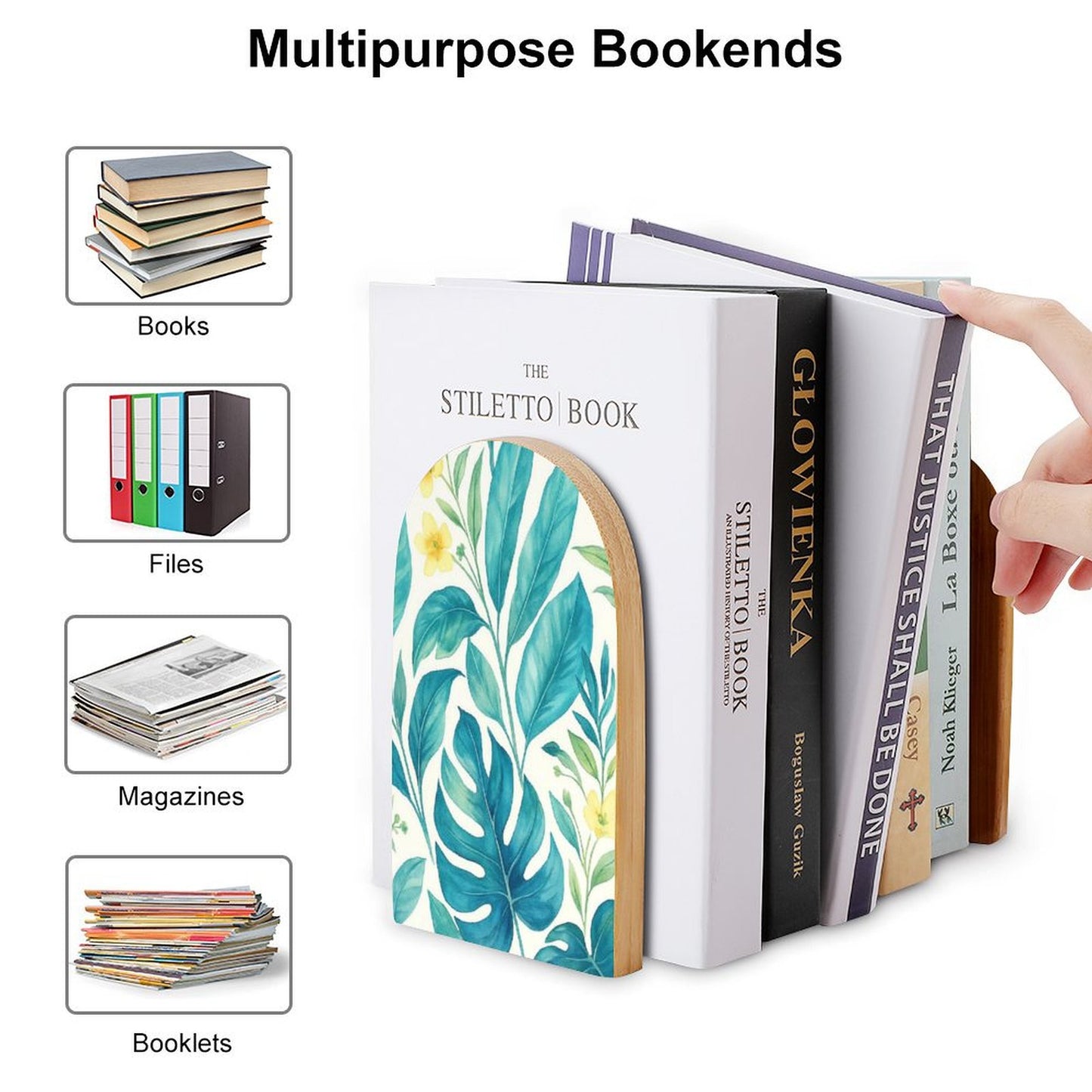 Fermalibri personalizzati