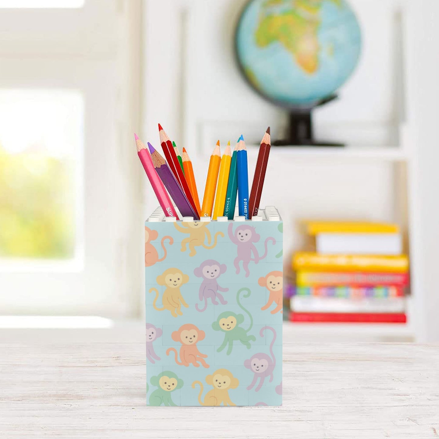 Portamatite in mattoncini da costruzione