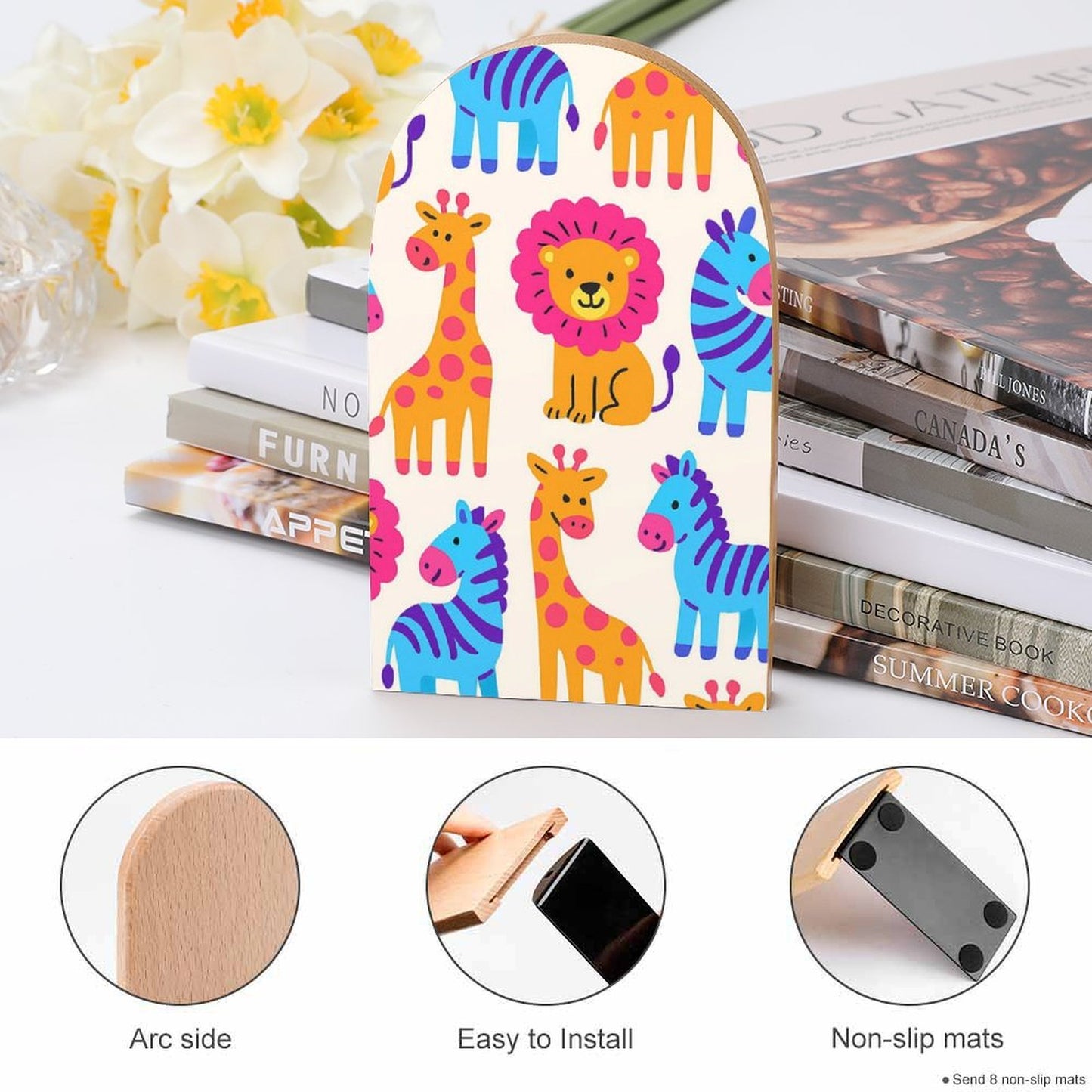 Fermalibri personalizzati