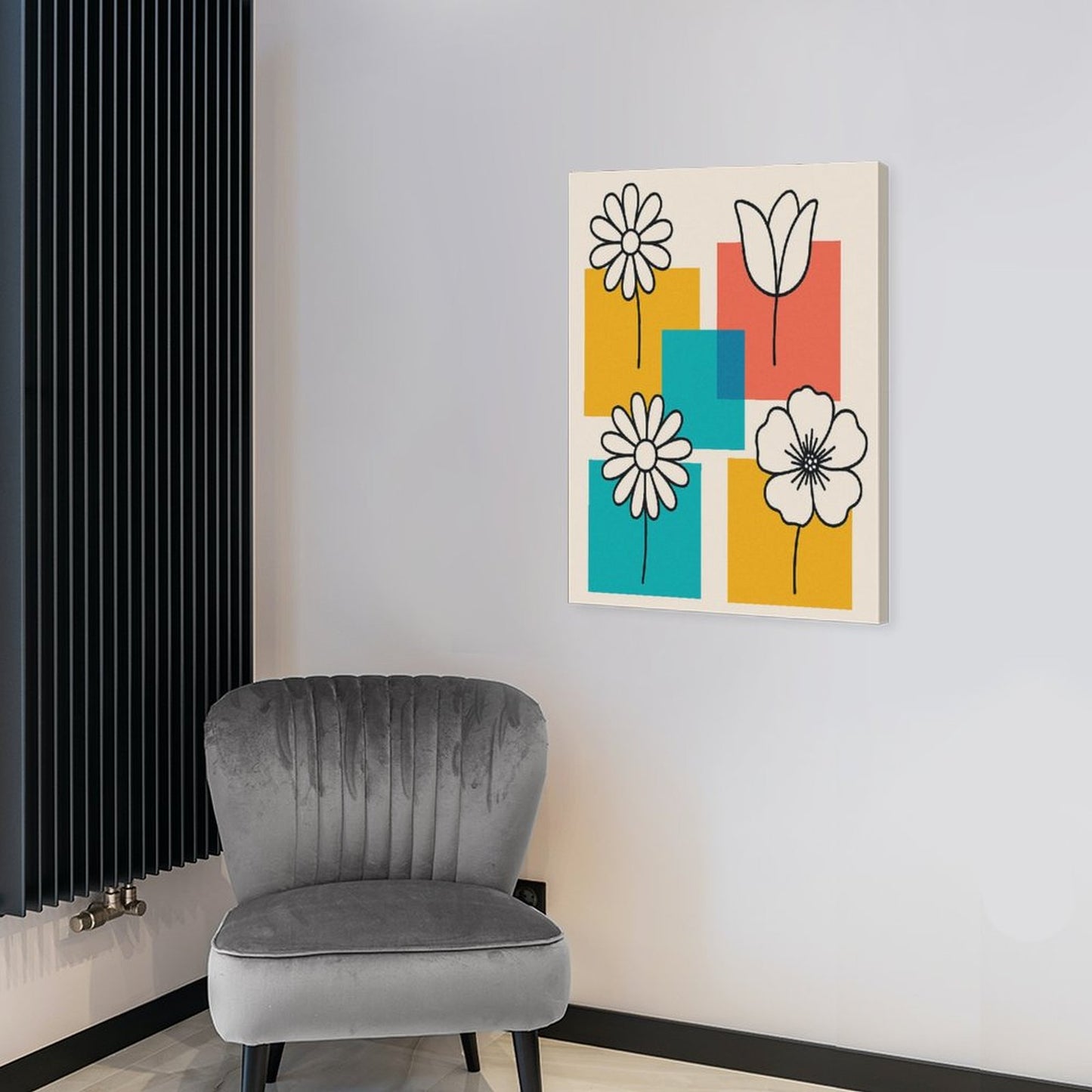 Design Custom Frame Canvas Print 20"x16"（Vertical）