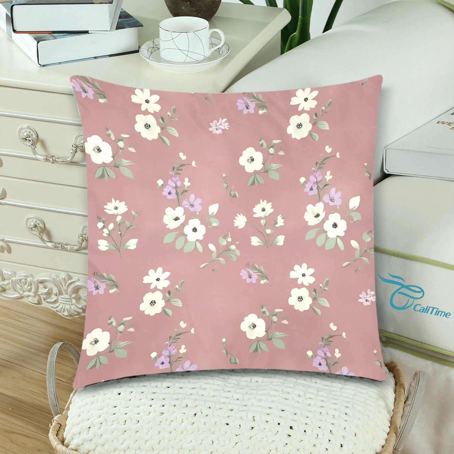 39 Throw Pillow Cover 18"x 18" (Twin Sides) (Set of 2)