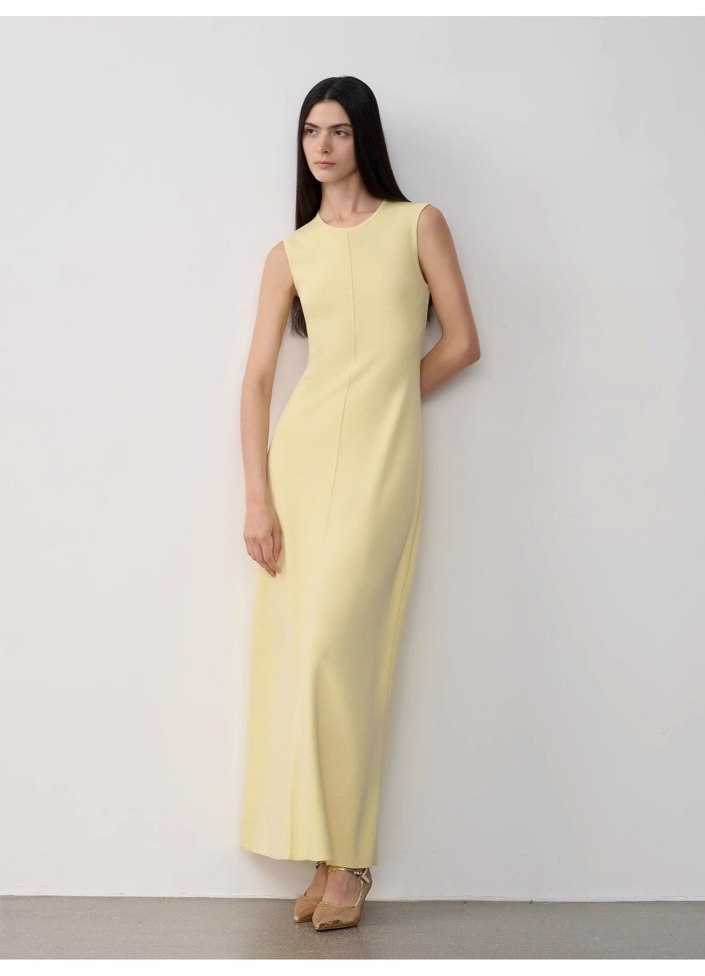 Abito in maglia di lana merino Fireladyfur "Lettere dell'isola"