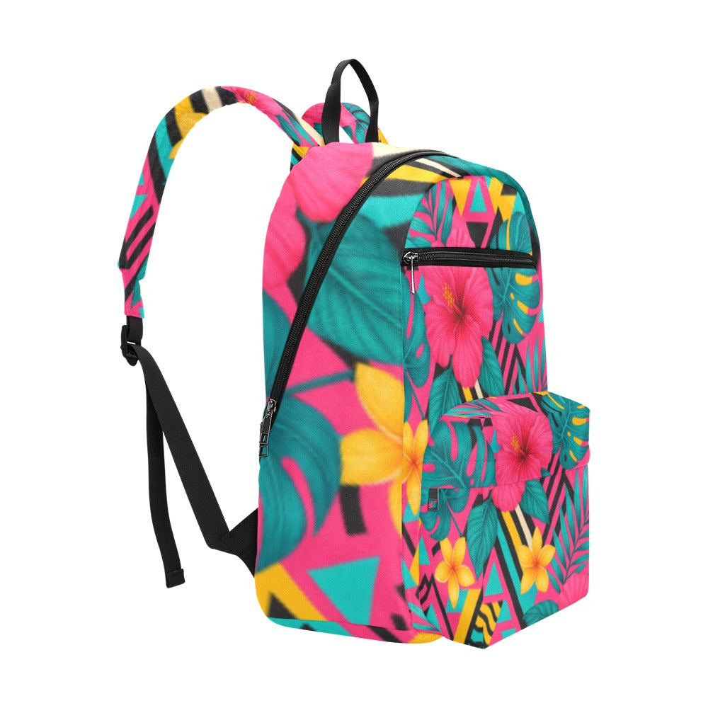 Tropical Geometric Travel Backpack(Large Capacity)(Model 1691)