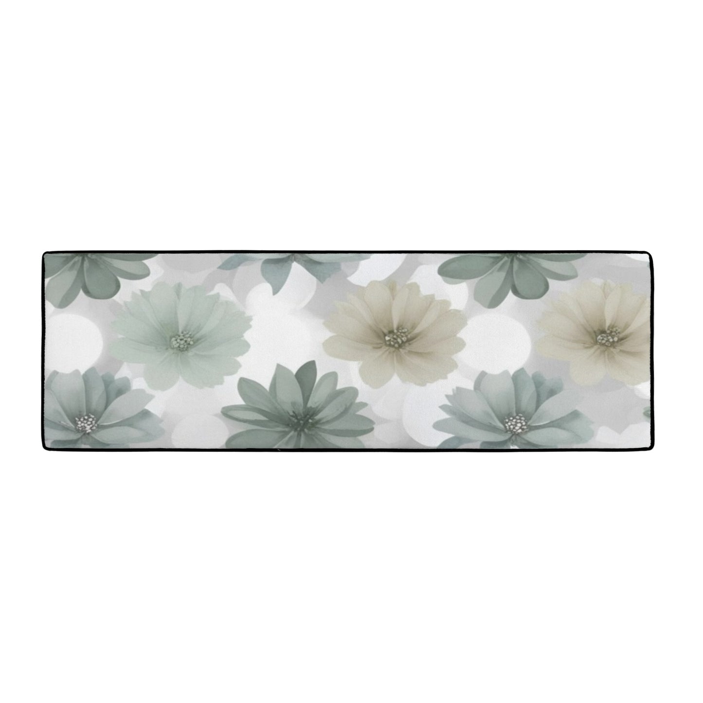 26 (2) 48x16 inch Area Rug with Black Binding (Made in USA)