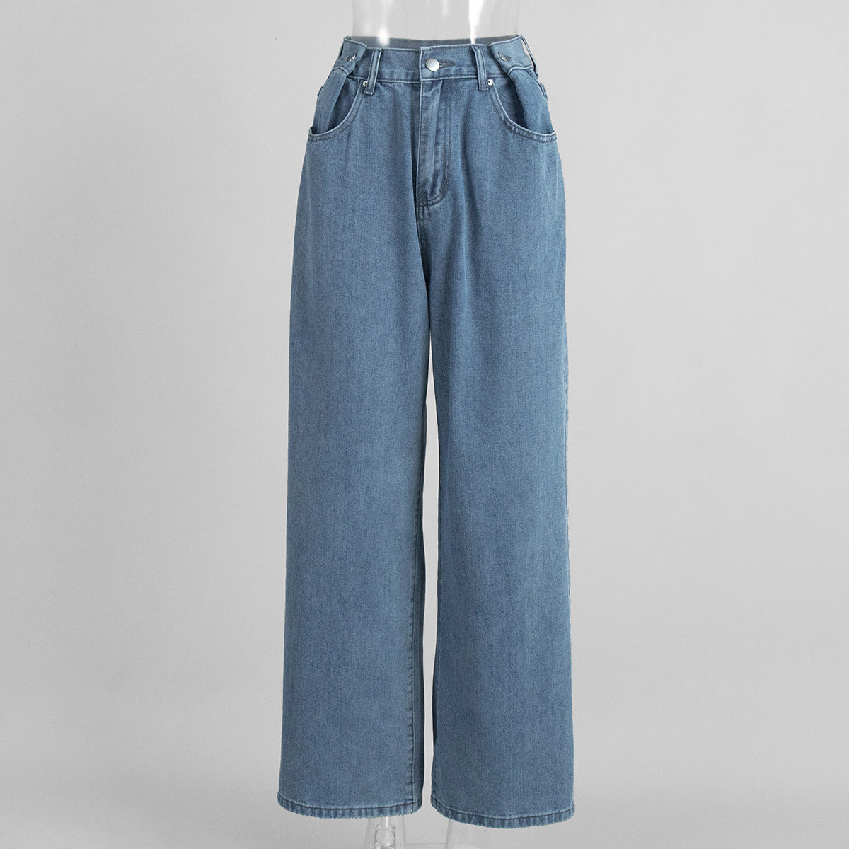 Jeans larghi a gamba larga