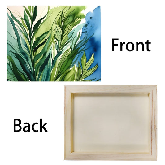 43 (3) Custom Cradled Wood Panels 10"x8"