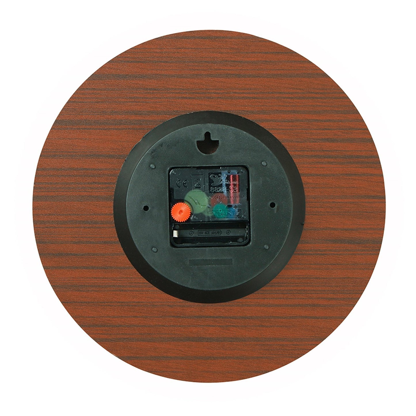 Design Wood Record Wall Clock（Blue）