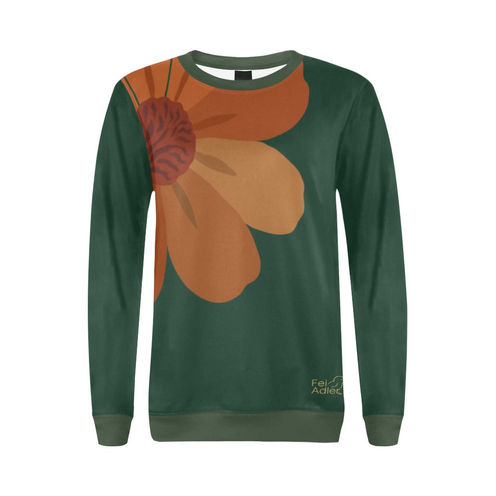 Women's All Over Print Sweatshirt (Model H18)