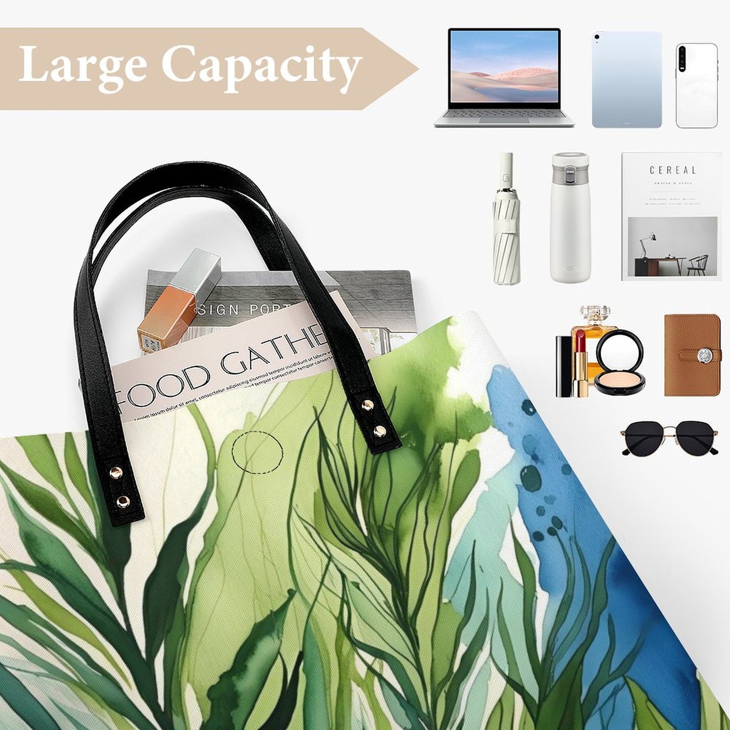Design Custom PU Leather Handbag