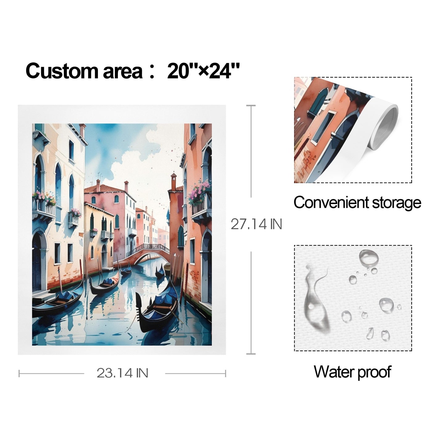 12 Art Print 20"x24"(Pack of 4)