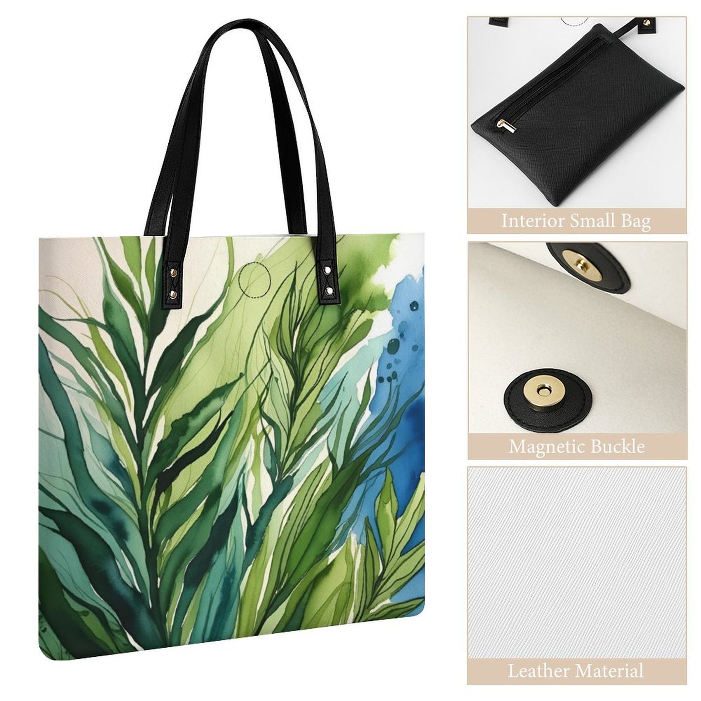 Design Custom PU Leather Handbag