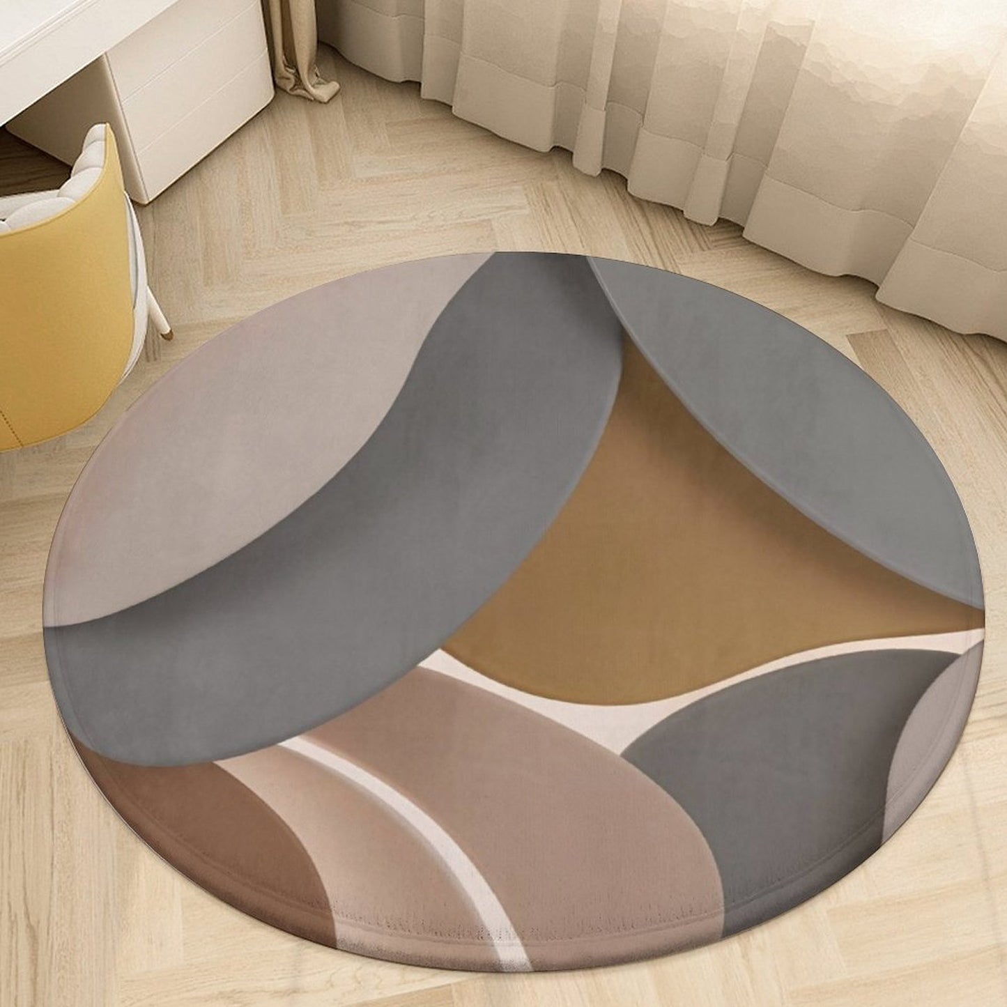 Design Coral Velvet Floor Mat (80*80cm)