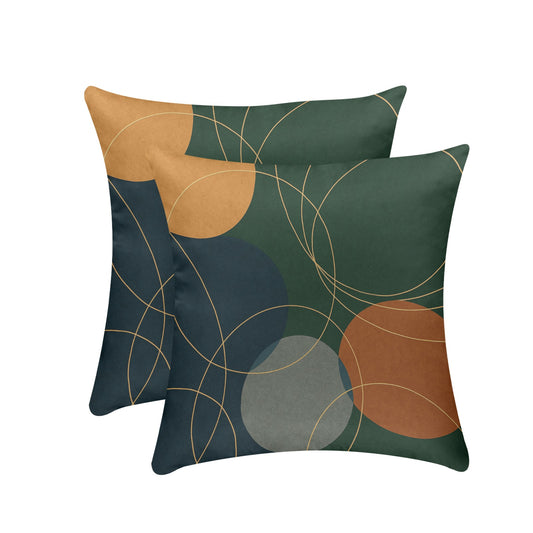 Peach Skin Pillowcase 20"x20" (One Side Printing)(2 Pack)