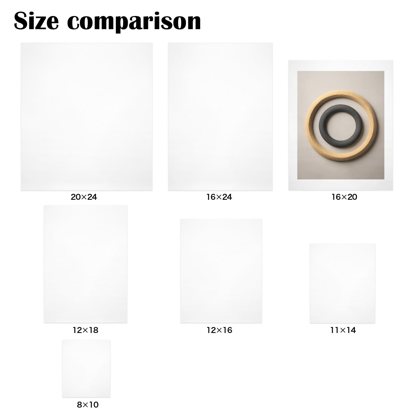 48 Art Print 16"x20" (Pack of 3) (Customizable Separately)