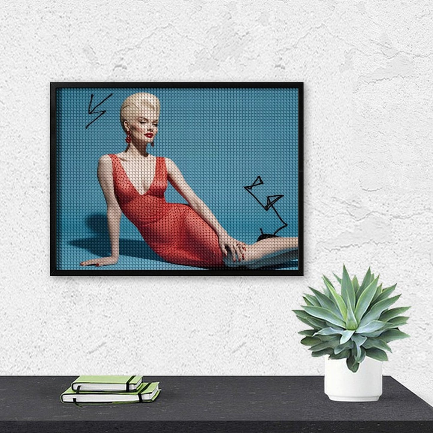 Design Diamond Painting 16"×12"(Horizontal)
