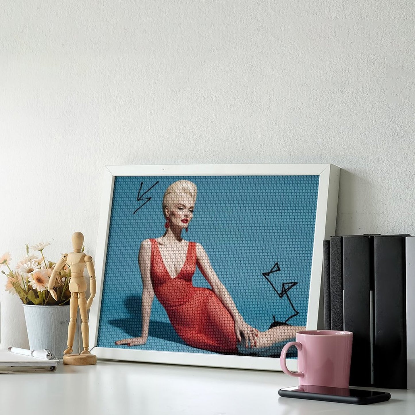 Design Diamond Painting 16"×12"(Horizontal)