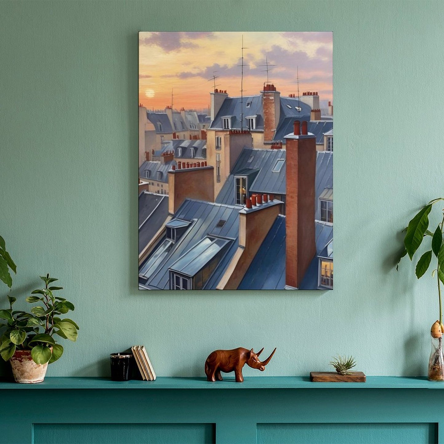 Design Custom Frame Canvas Print（30×40cm)(Vertical)