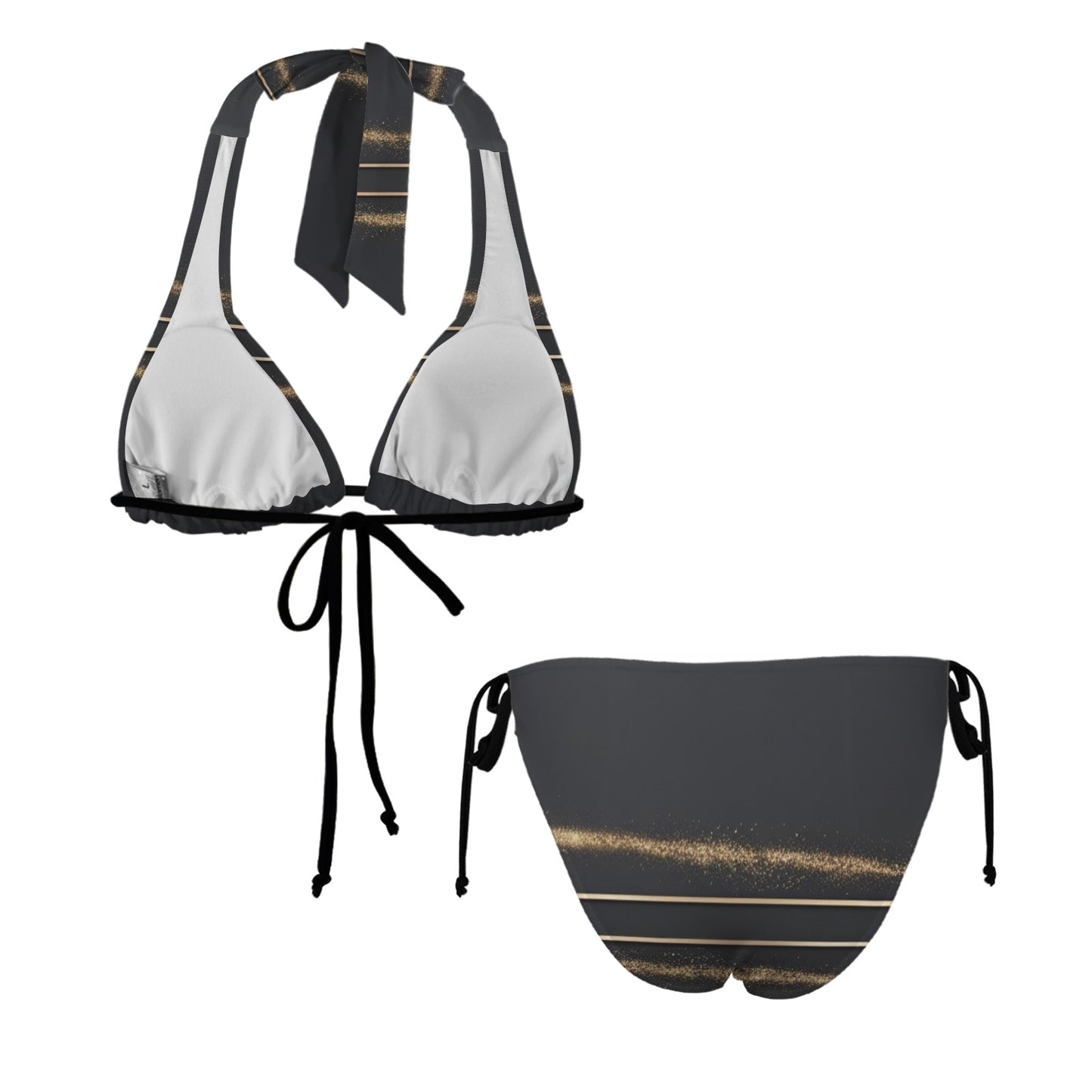 107 Halterneck String Bikini Sets