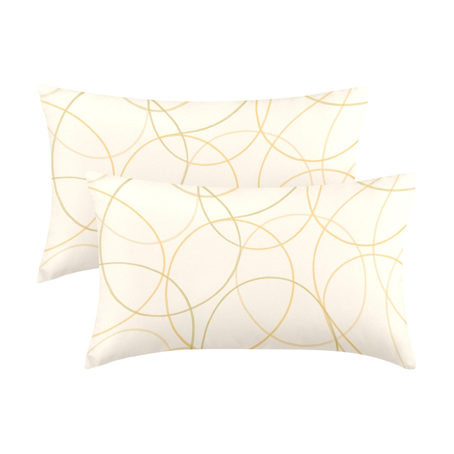 Peach Skin Pillowcase 20"x12" (One Side Printing)(2 Pack)
