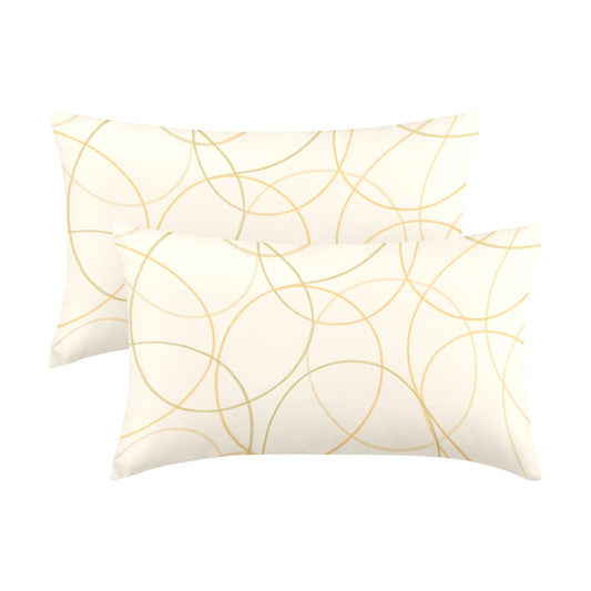 Peach Skin Pillowcase 20"x12" (One Side Printing)(2 Pack)