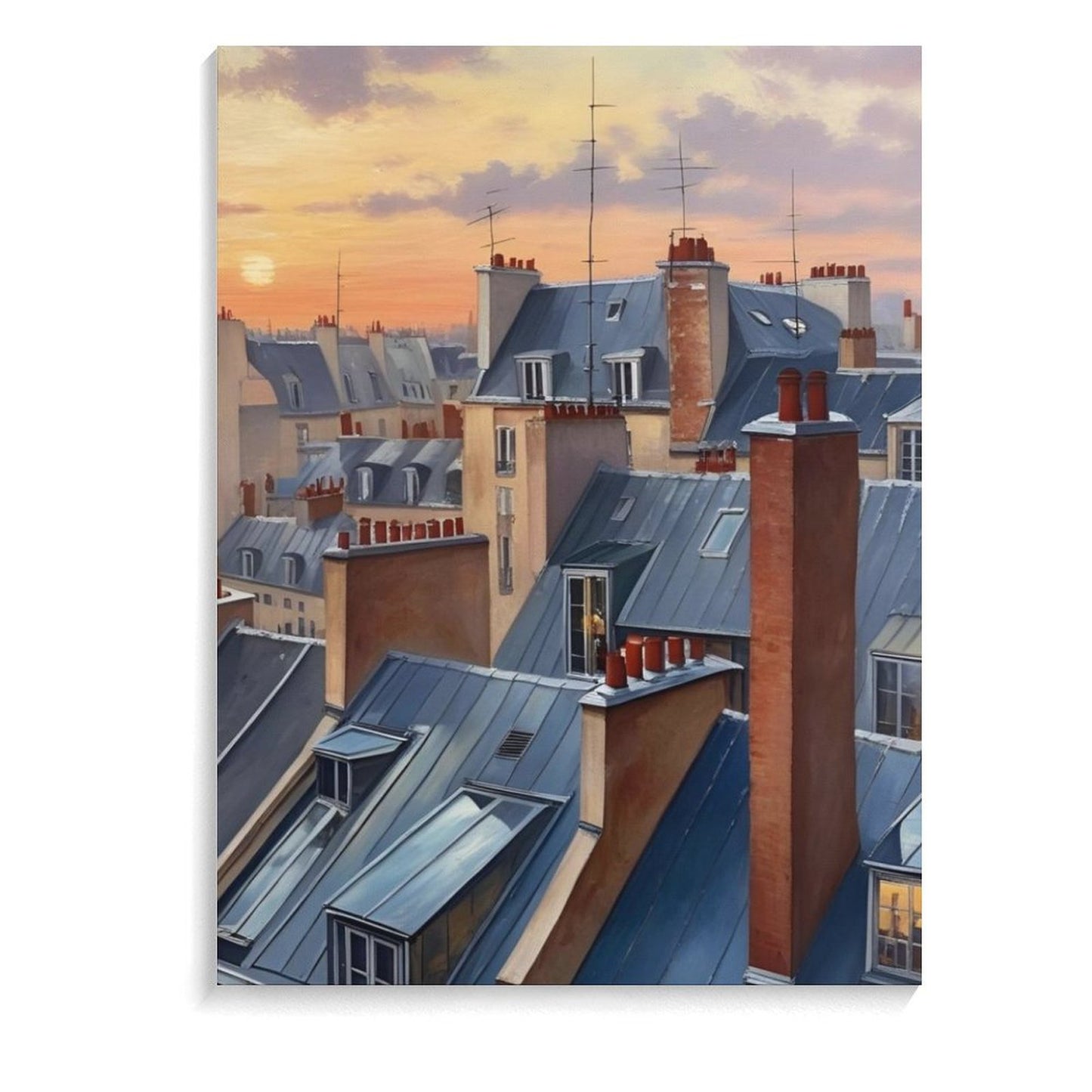 Design Custom Frame Canvas Print（30×40cm)(Vertical)