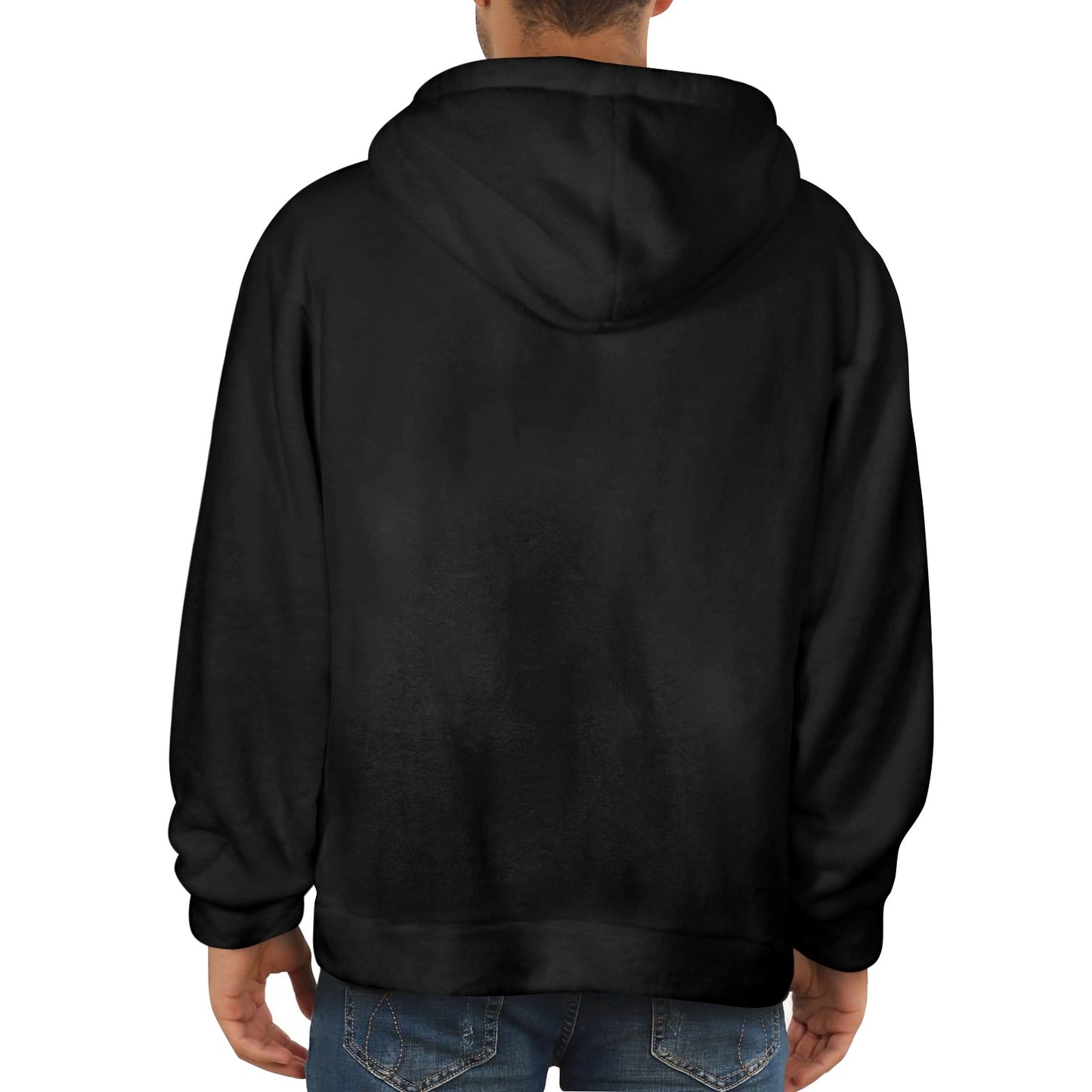 Men's Flannel Hoodie (Model H63)